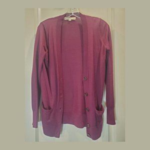 Burgundy Cardigan